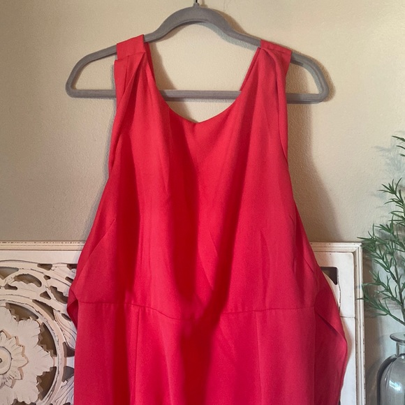 SALE ASOS Pink Double Strap Cocktail Dress - Picture 7 of 16
